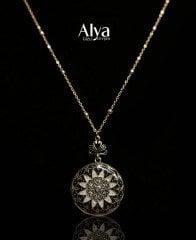 Büyük Boy Mineli Cevşen Kolye