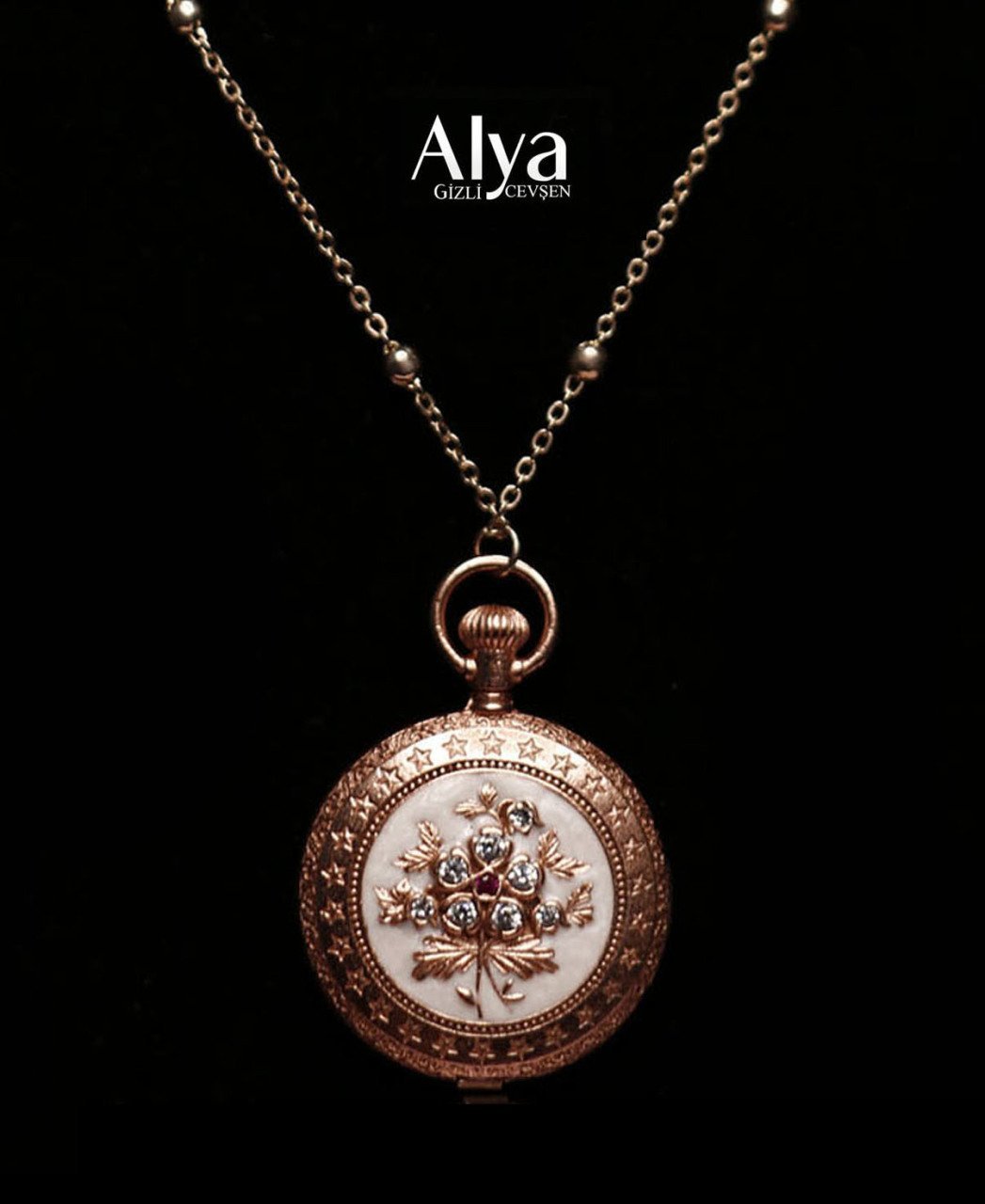 Rose Gold Anı kolye