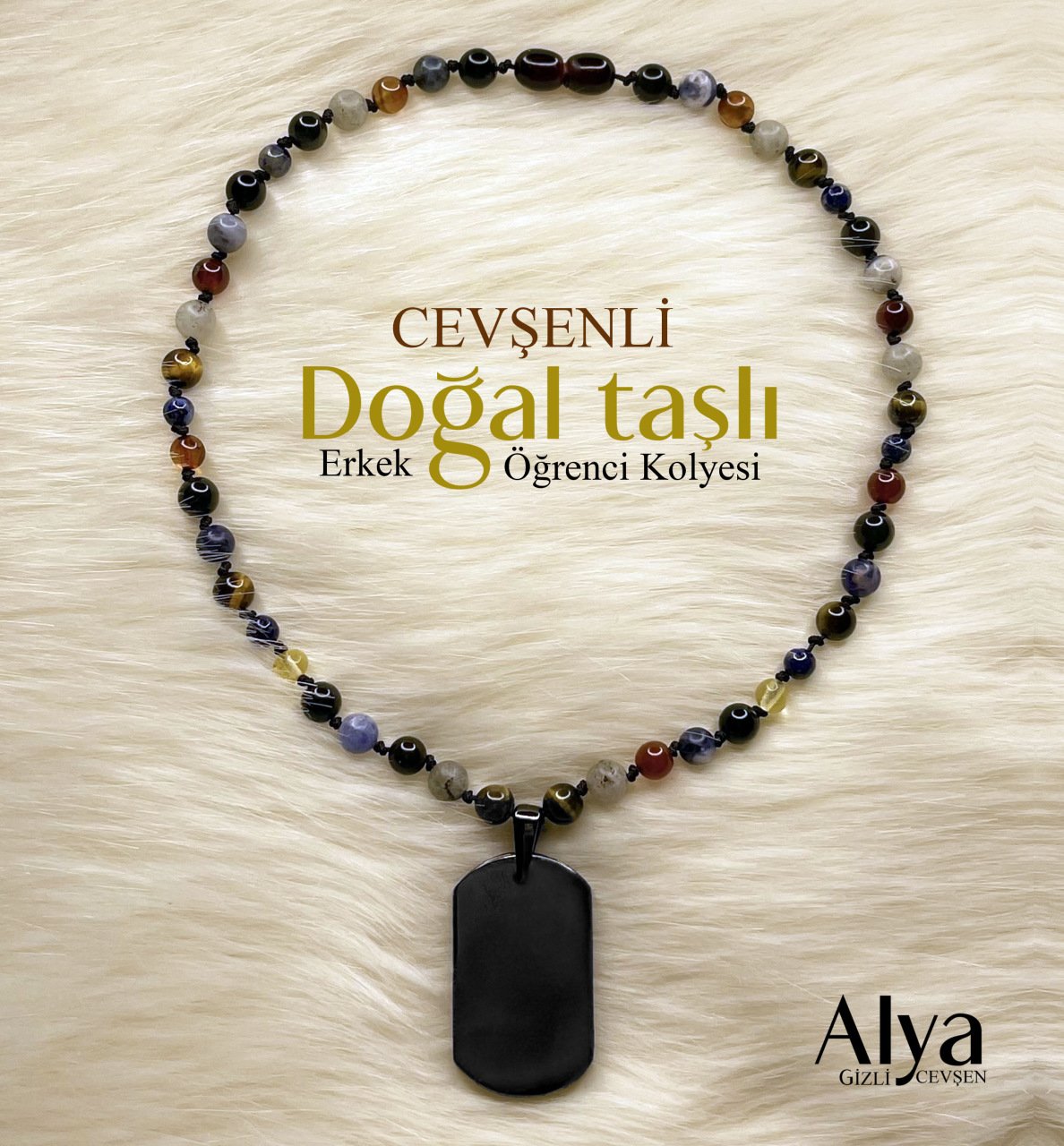 Erkek Öğrenci Kolyesi 60 cm.