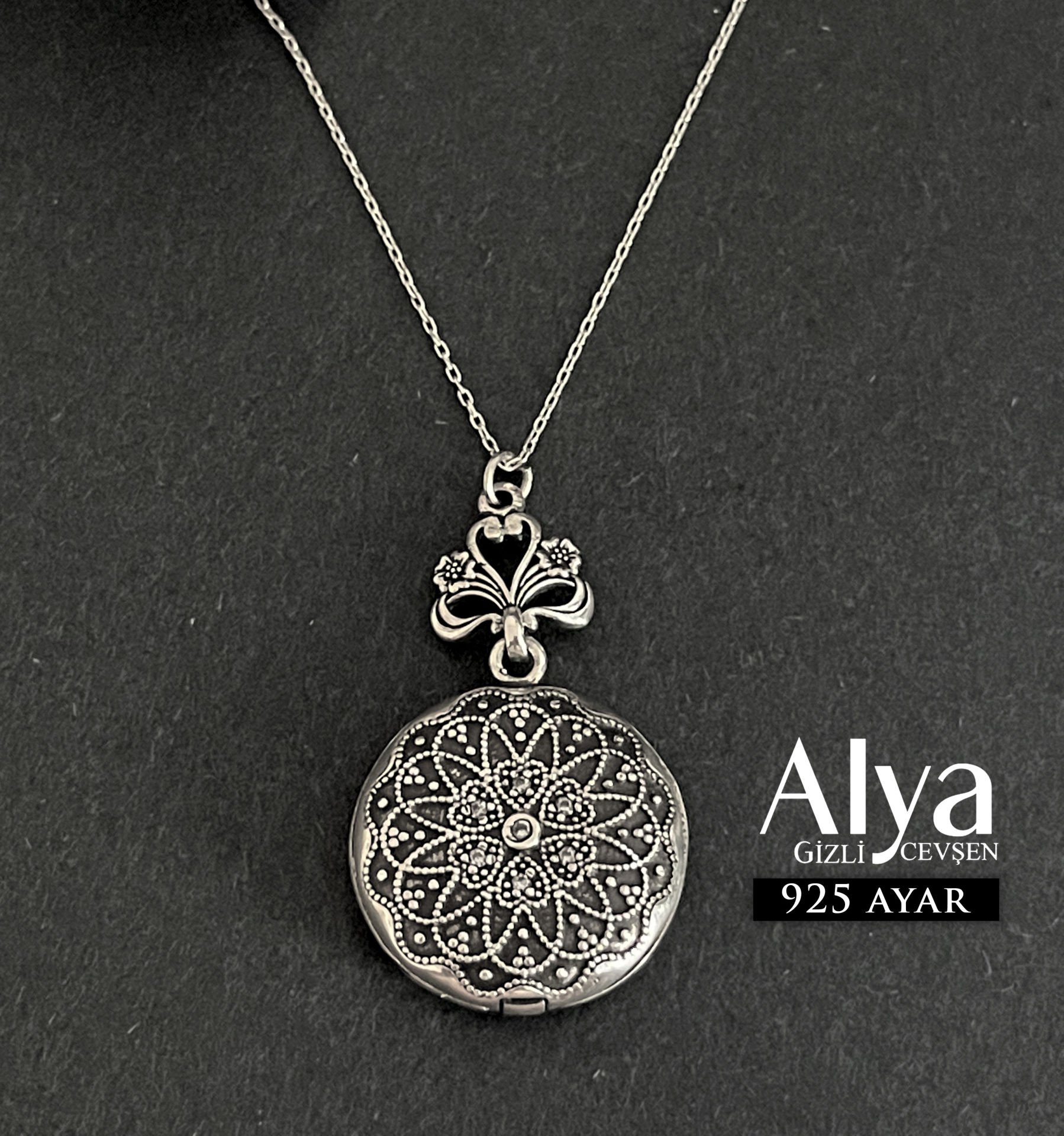 925 AYAR GÜMÜŞ BAYAN GİZLİ CEVŞEN