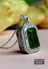 Yeşil Baget Taşlı Cevşen