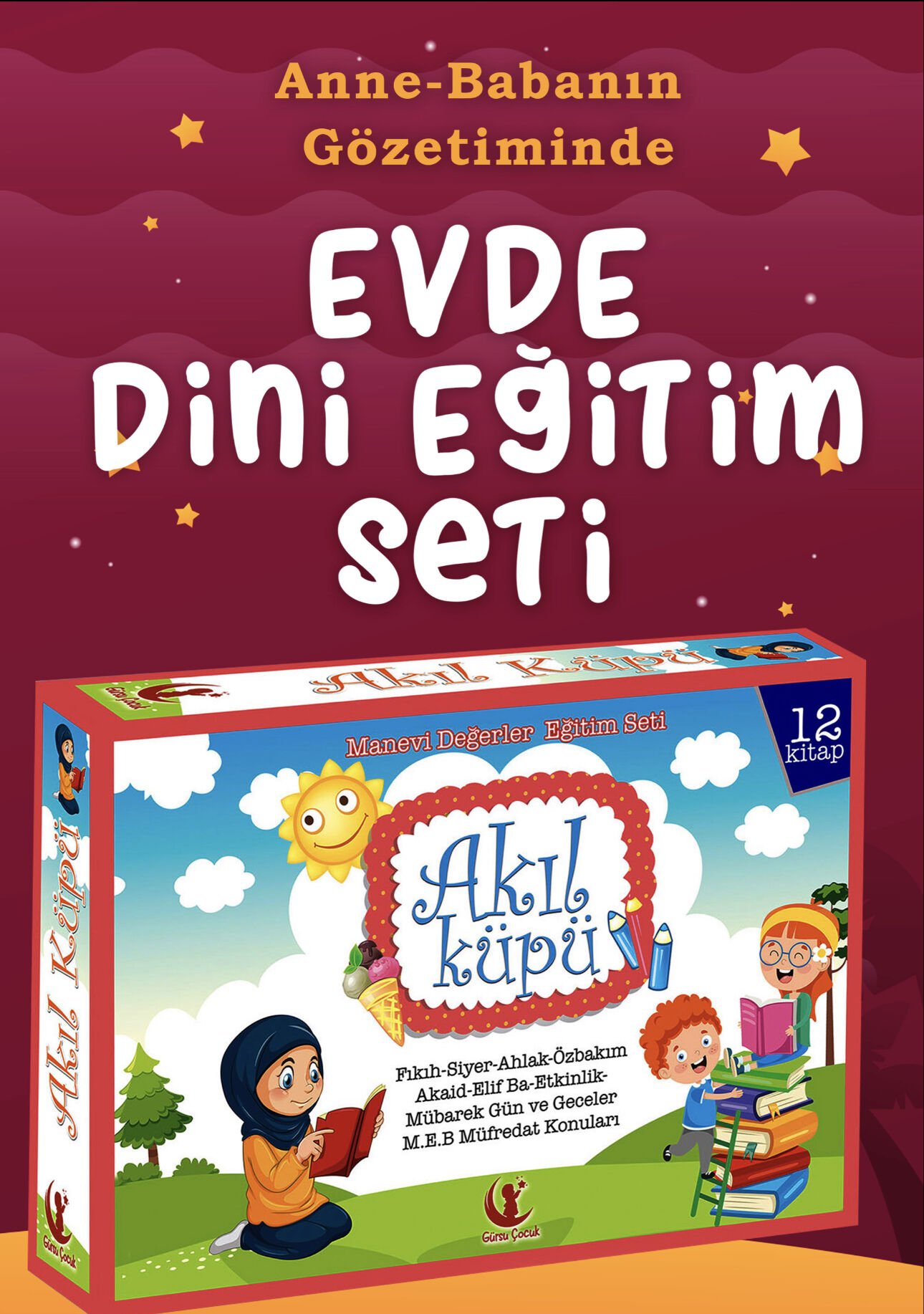 Evde Dini Eğitim Seti ( Akıl küpü)