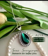 Damla Cevşen kolye
